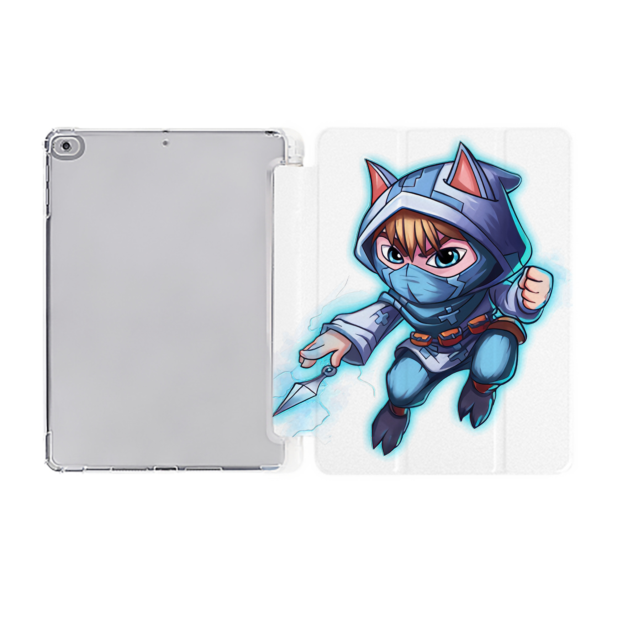 （画像用） リーグ・オブ・レジェンド League of Legends LOL IPad ケース ペン収納付き 三つ折りスタンド PUレザー×シリコン 対応機種9.5/10.5/10.9インチ